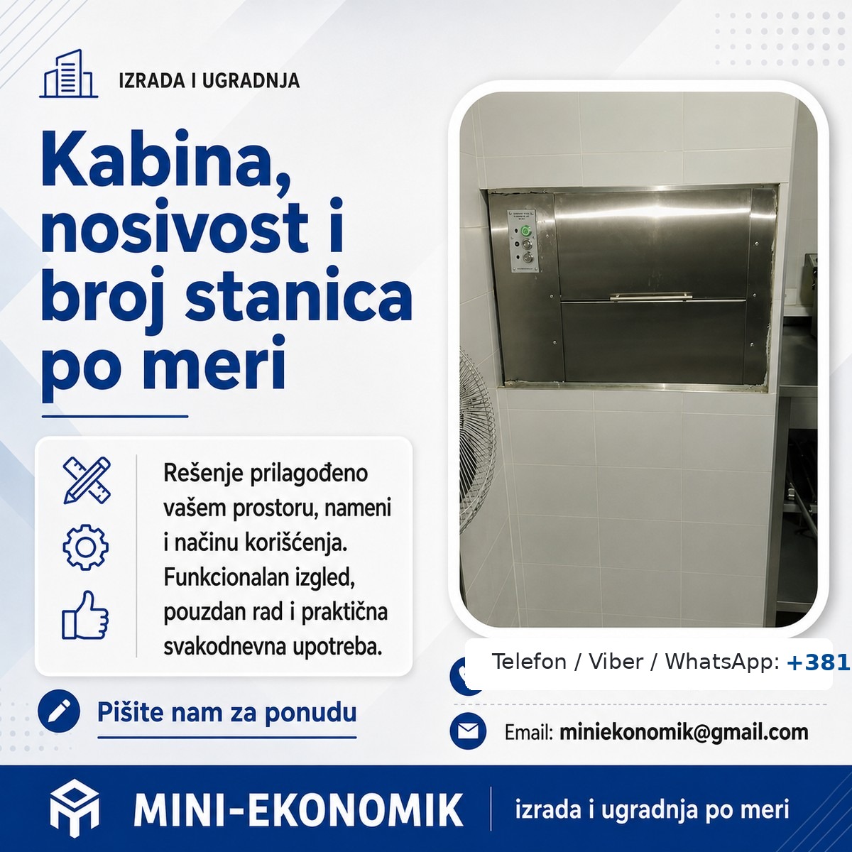Promo materijal kabina i nosivost